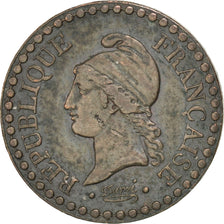FRANCE, Dupré, Centime, 1848, Paris, KM #754, EF(40-45), Bronze, Gadoury #84, 1.