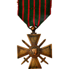 France, Croix de Guerre, Médaille, 1914-1917, Très bon état, Bronze, 40
