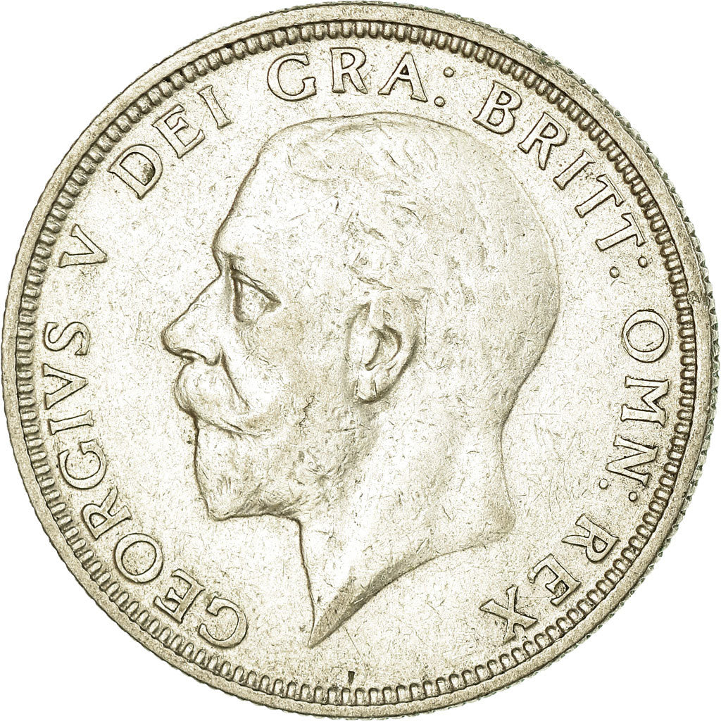 Coin, Great Britain, George V, Florin, Two Shillings, 1933, EF(40-45), Silver