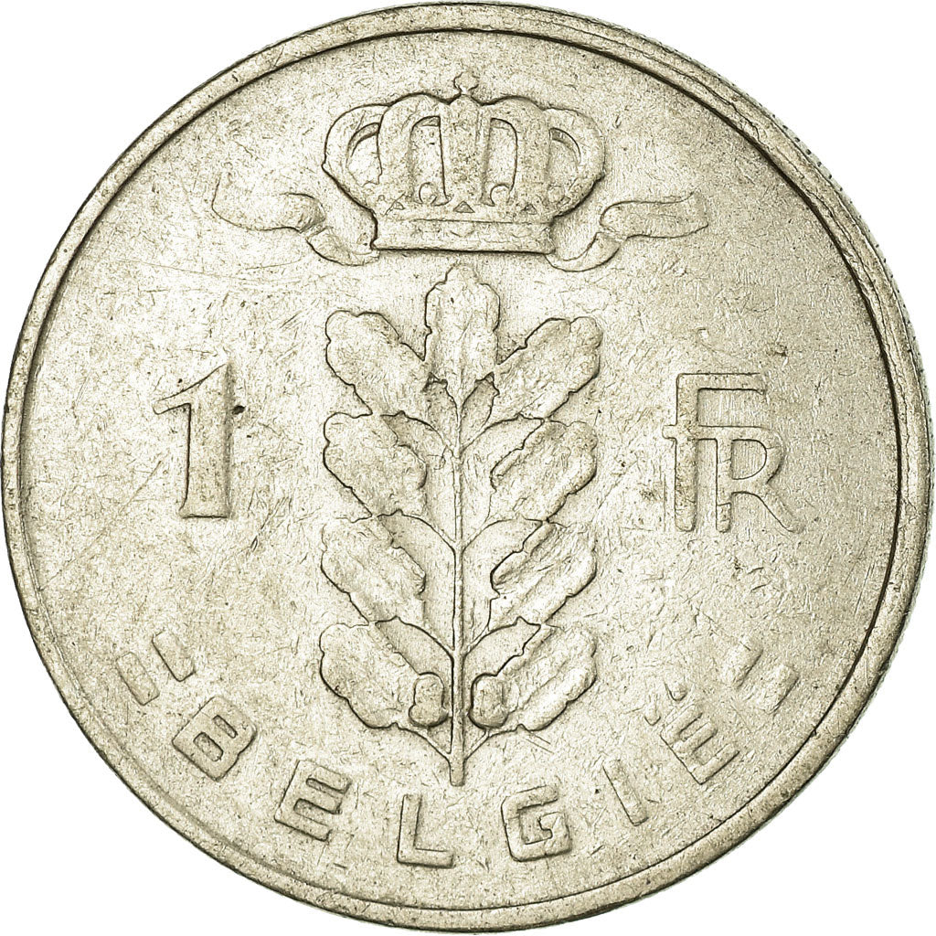 Coin, Belgium, Franc, 1957, EF(40-45), Copper-nickel, KM:143.1