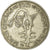 Munten, West Afrikaanse Staten, 100 Francs, 1977, ZF, Nickel, KM:4