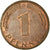 Munten, Federale Duitse Republiek, Pfennig, 1982, Karlsruhe, ZF, Copper Plated