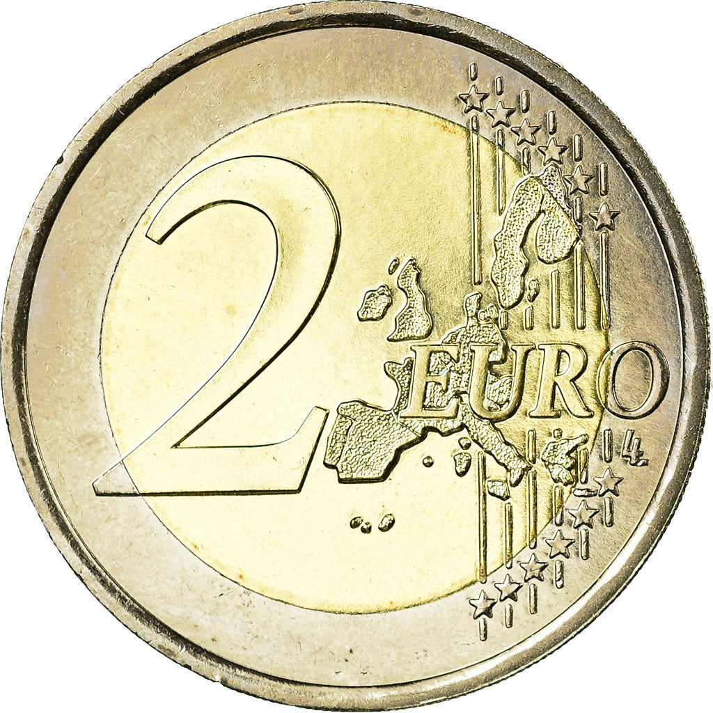 France, 2 Euro, 2004, MS(65-70), Bi-Metallic, KM:1289