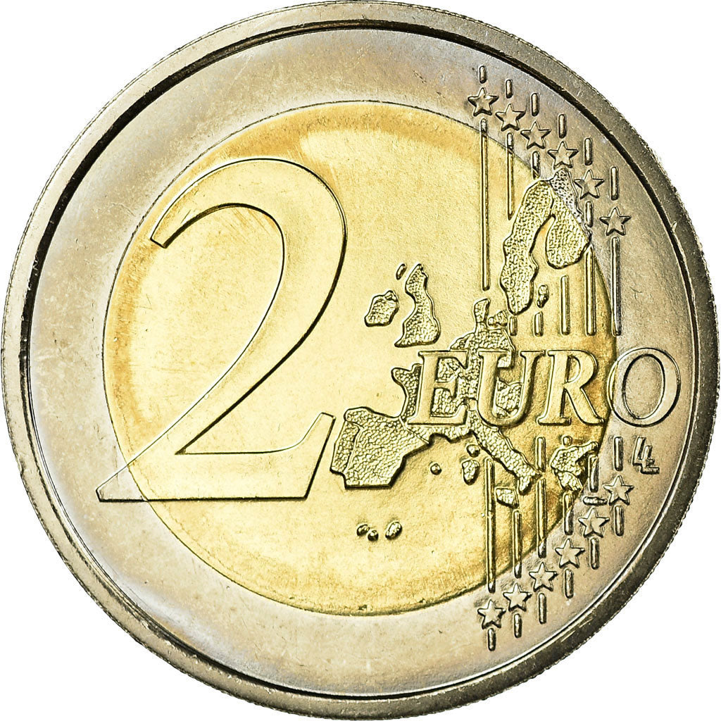 France, 2 Euro, 2005, MS(65-70), Bi-Metallic, KM:1289
