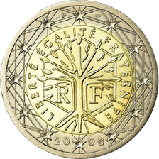 France, 2 Euro, 2006, MS(65-70), Bi-Metallic, KM:1289