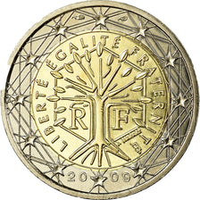 France, 2 Euro, 2009, MS(65-70), Bi-Metallic, KM:1414
