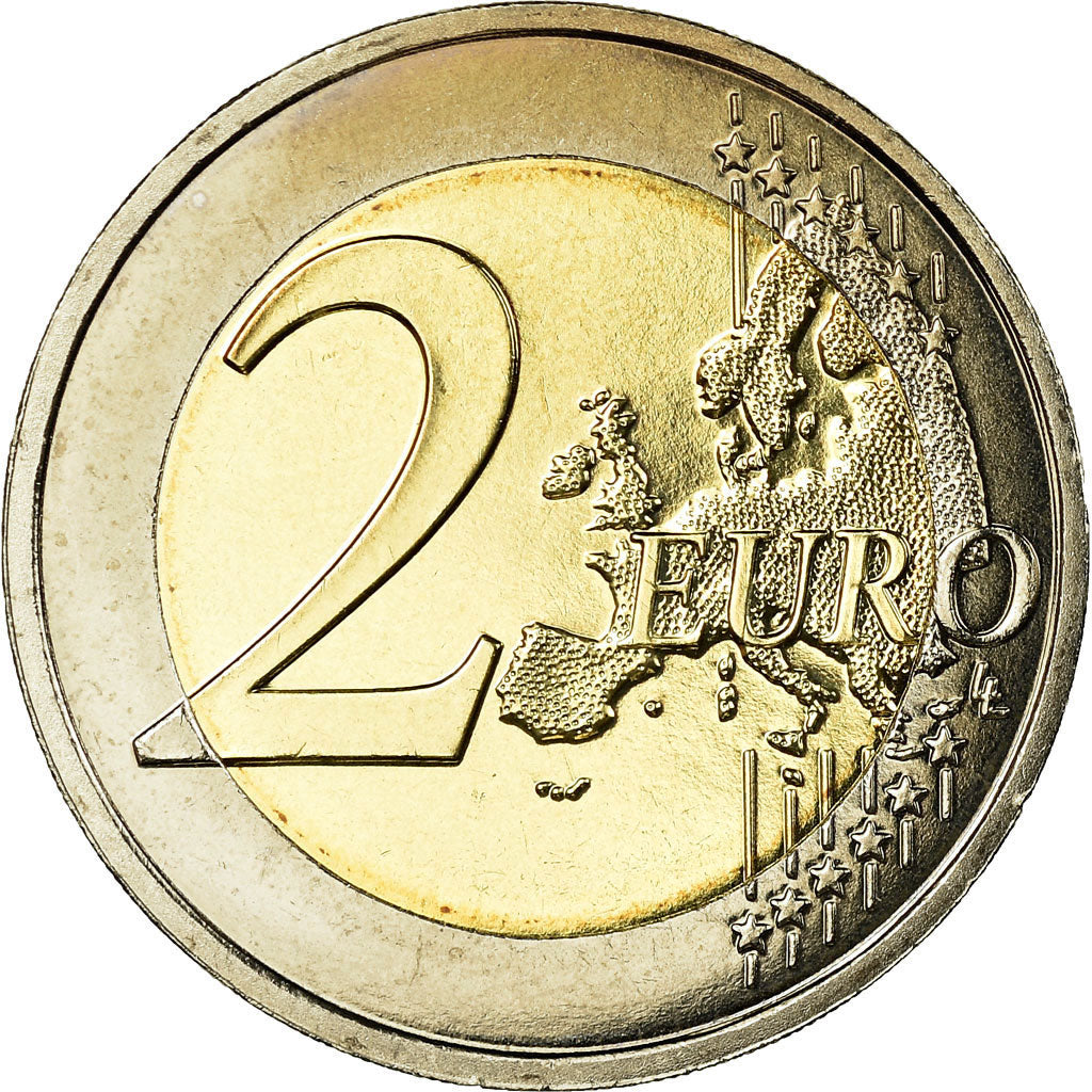 France, 2 Euro, 2009, MS(65-70), Bi-Metallic, KM:1414