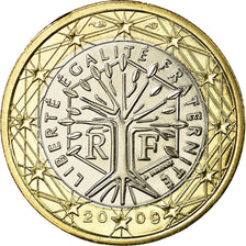 France, Euro, 2009, MS(65-70), Bi-Metallic, KM:1413