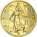 France, 50 Euro Cent, 2013, MS(65-70), Brass, KM:1412