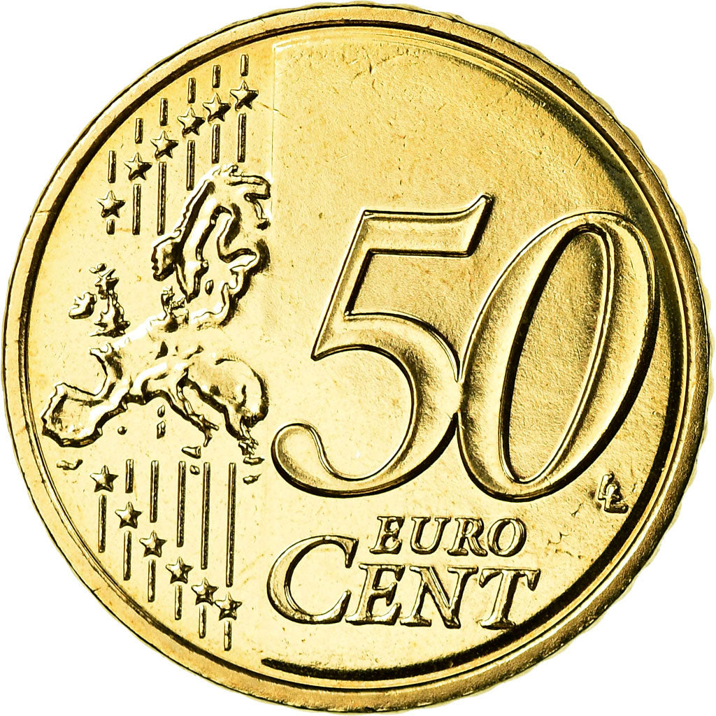 France, 50 Euro Cent, 2013, MS(65-70), Brass, KM:1412
