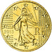 France, 50 Euro Cent, 2013, MS(65-70), Brass, KM:1412