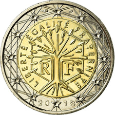 France, 2 Euro, 2013, MS(65-70), Bi-Metallic, KM:1414