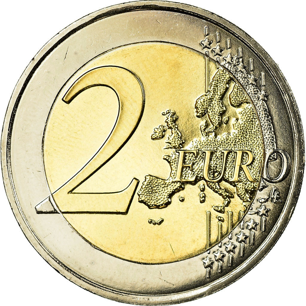 France, 2 Euro, 2013, MS(65-70), Bi-Metallic, KM:1414