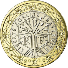 France, Euro, 2010, MS(65-70), Bi-Metallic, KM:1413