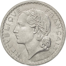 Quatrième République, 5 Francs Lavrillier 1947 B, KM 888b.2
