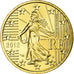 France, 50 Euro Cent, 2012, MS(65-70), Brass, KM:1412