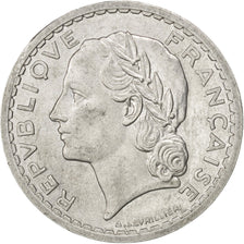 Quatrième République, 5 Francs Lavrillier 1947 B, KM 888b.2