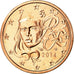 France, 5 Euro Cent, 2014, FDC, Copper Plated Steel