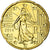 França, 20 Euro Cent, 2014, MS(65-70), Latão