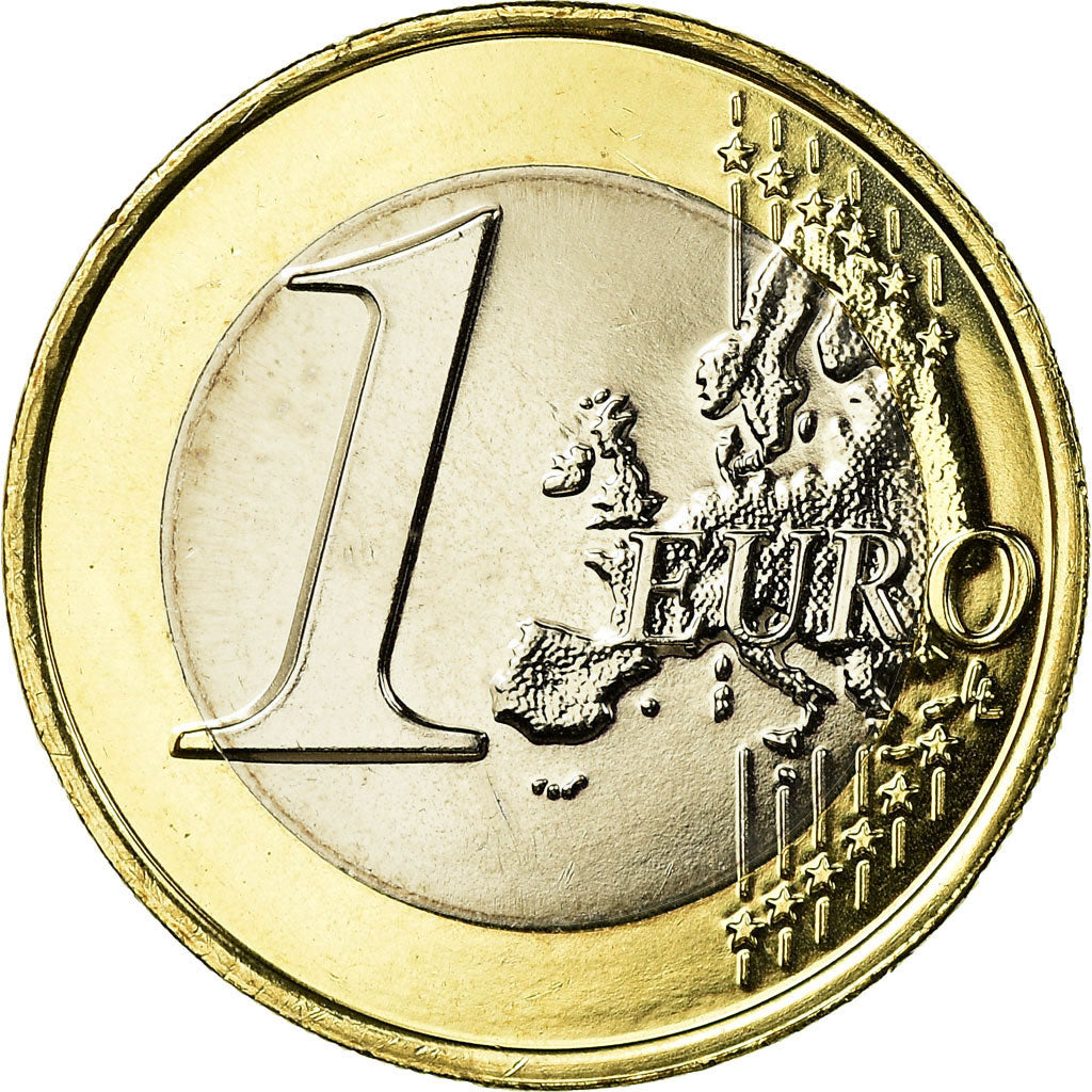 France, Euro, 2014, MS(65-70), Bi-Metallic