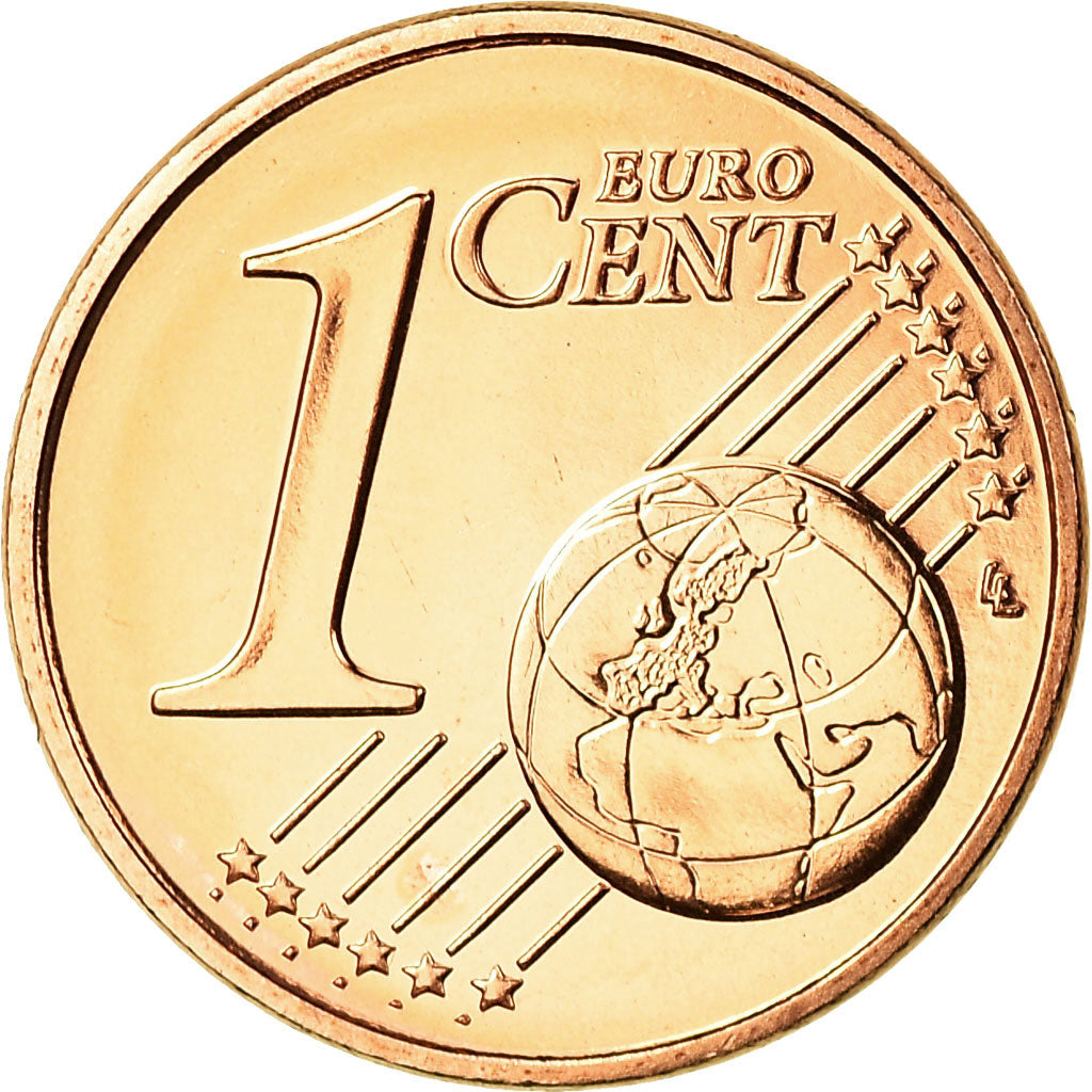 France, Euro Cent, 2015, MS(65-70), Copper Plated Steel