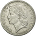 Munten, Frankrijk, Lavrillier, 5 Francs, 1948, Beaumont le Roger, ZF, Aluminium