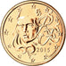 Frankreich, 5 Euro Cent, 2015, STGL, Copper Plated Steel
