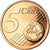 Francia, 5 Euro Cent, 2015, FDC, Cobre chapado en acero