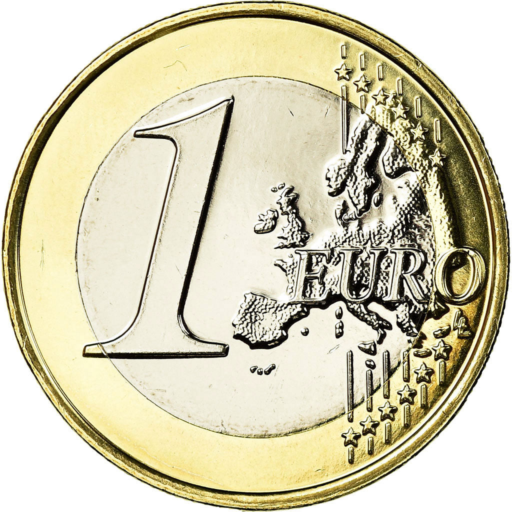 France, Euro, 2015, MS(65-70), Bi-Metallic