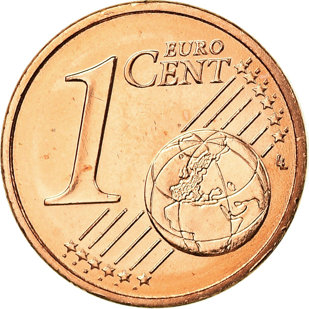 France, Euro Cent, 2016, MS(65-70), Copper Plated Steel