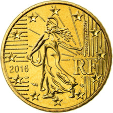 Francia, 50 Euro Cent, 2016, FDC, Ottone