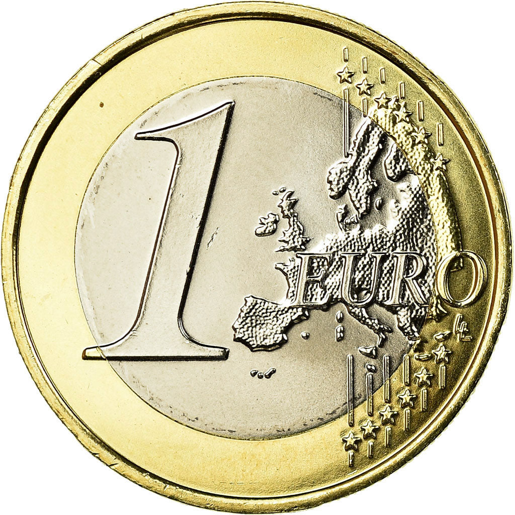 France, Euro, 2016, MS(65-70), Bi-Metallic
