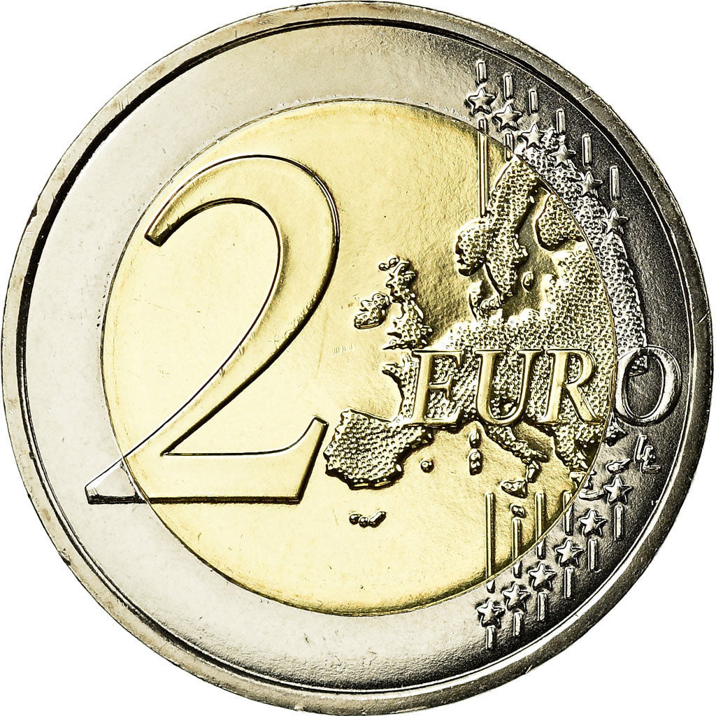 France, 2 Euro, 2016, MS(65-70), Bi-Metallic
