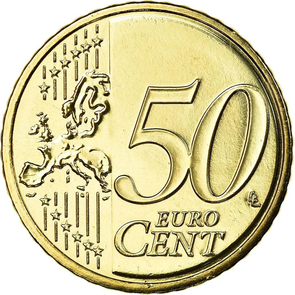 Francia, 50 Euro Cent, 2018, FDC, Ottone