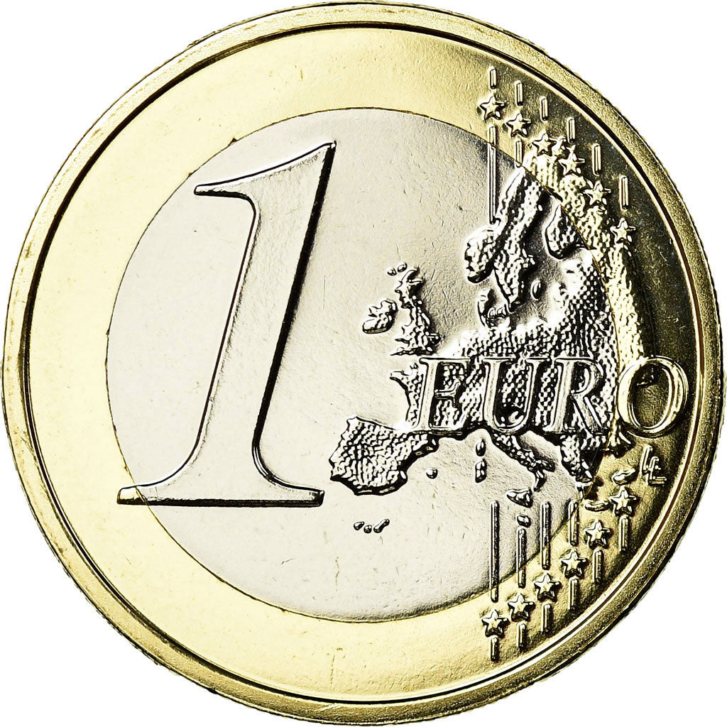 France, Euro, 2018, MS(65-70), Bi-Metallic