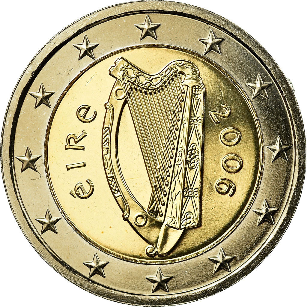 IRELAND REPUBLIC, 2 Euro, 2006, MS(65-70), Bi-Metallic, KM:39