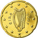 REPÚBLICA DA IRLANDA, 20 Euro Cent, 2007, MS(65-70), Latão, KM:48