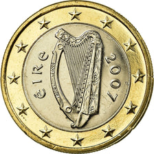 IRELAND REPUBLIC, Euro, 2007, MS(65-70), Bi-Metallic, KM:50
