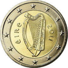 IRELAND REPUBLIC, 2 Euro, 2011, MS(65-70), Bi-Metallic, KM:51