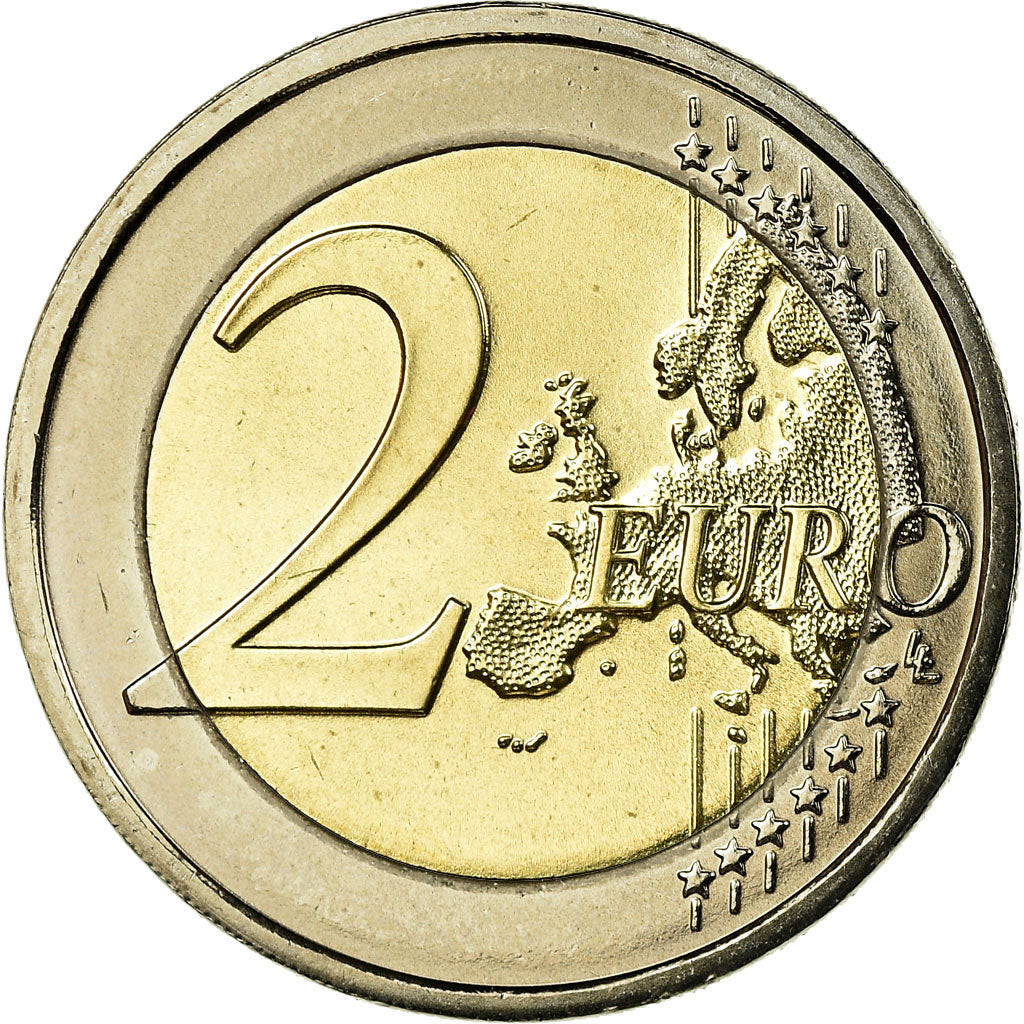 IRELAND REPUBLIC, 2 Euro, 2011, MS(65-70), Bi-Metallic, KM:51
