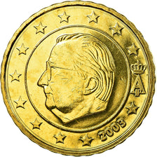 Belgien, 10 Euro Cent, 2003, STGL, Messing, KM:227