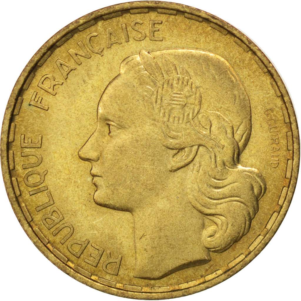Quatrième République, 50 Francs Guiraud 1952, KM 918.1
