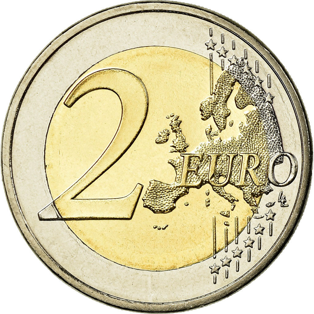 Slovenia, 2 Euro, 2007, MS(65-70), Bi-Metallic, KM:75