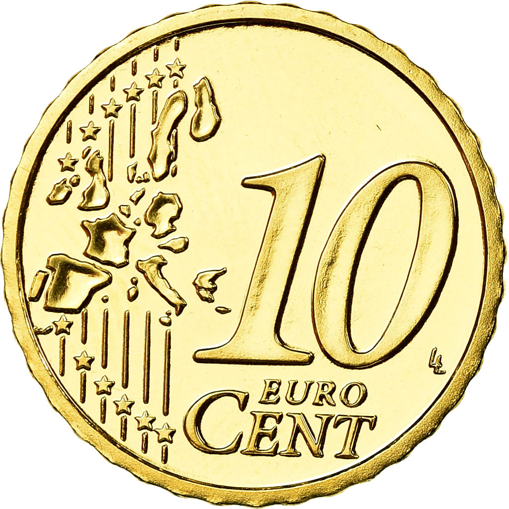 Austria, 10 Euro Cent, 2004, FDC, Ottone, KM:3085