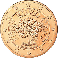 Austria, 5 Euro Cent, 2013, MS(65-70), Copper Plated Steel