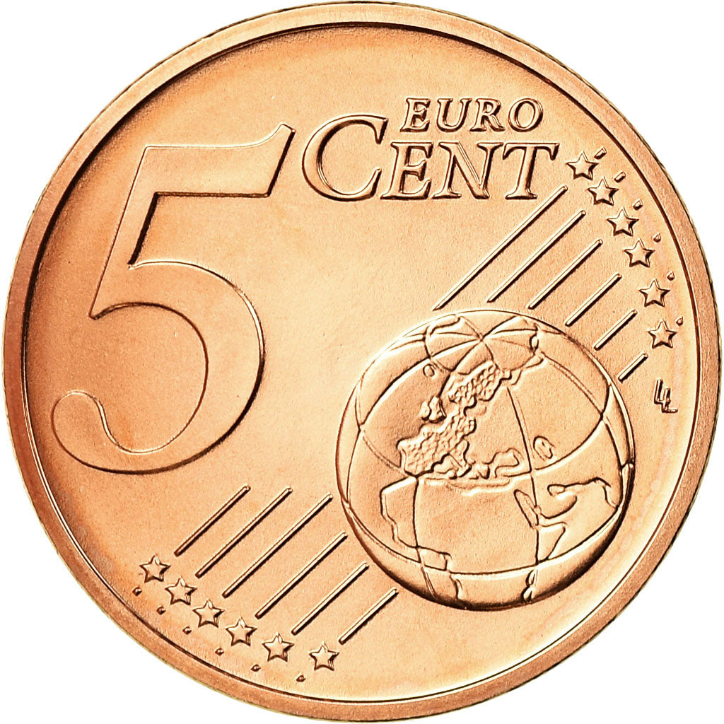 Austria, 5 Euro Cent, 2013, MS(65-70), Copper Plated Steel