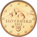 Slovakia, Euro Cent, 2013, MS(65-70), Copper Plated Steel, KM:95