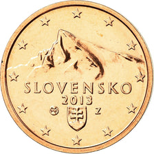 Slovacchia, 2 Euro Cent, 2013, FDC, Acciaio placcato rame, KM:96