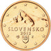 Slovacchia, 2 Euro Cent, 2013, FDC, Acciaio placcato rame, KM:96