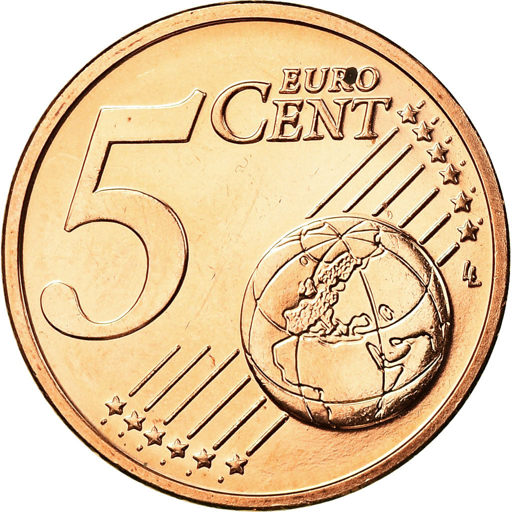 Slovakia, 5 Euro Cent, 2013, MS(65-70), Copper Plated Steel, KM:97
